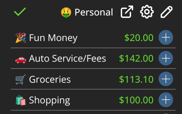 Peek for YNAB插图 Peek for YNAB插图