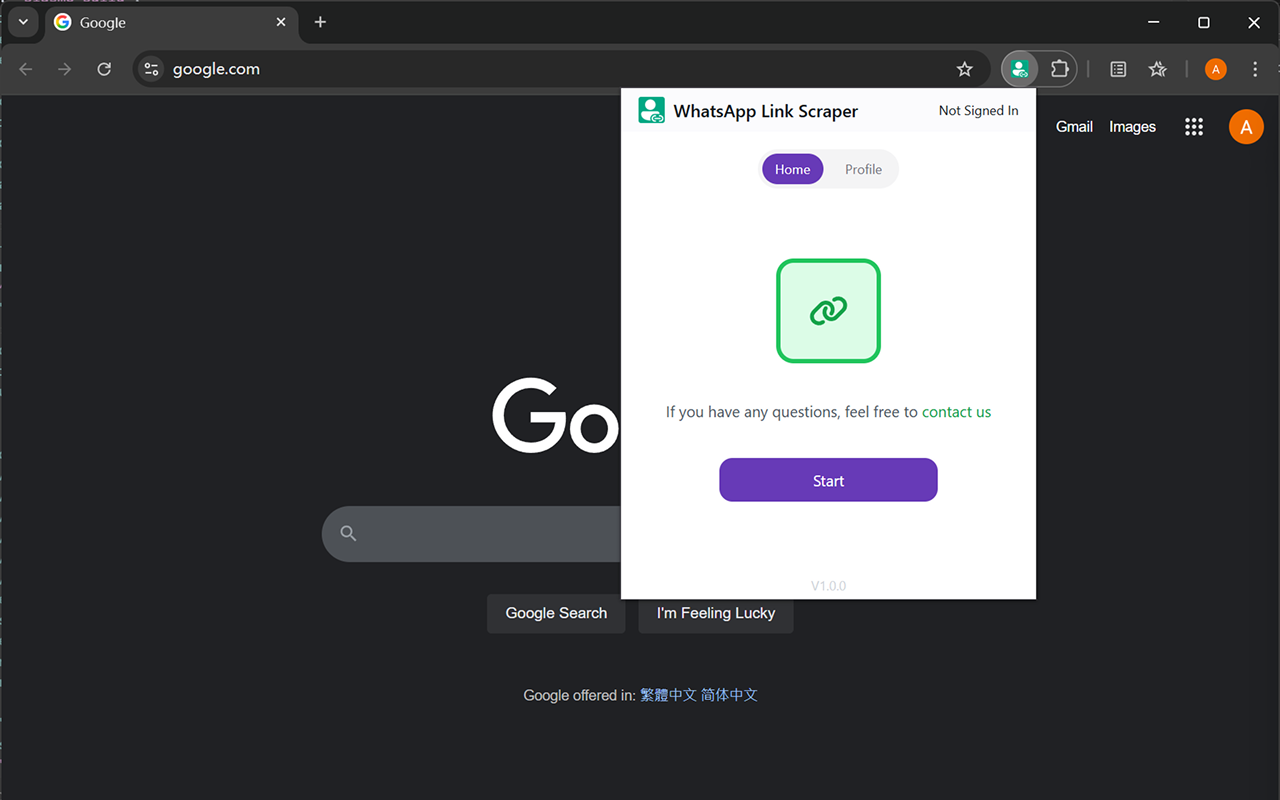 提取 WA 群组和联系人链接 - WhatsApp 抓取工具插图
