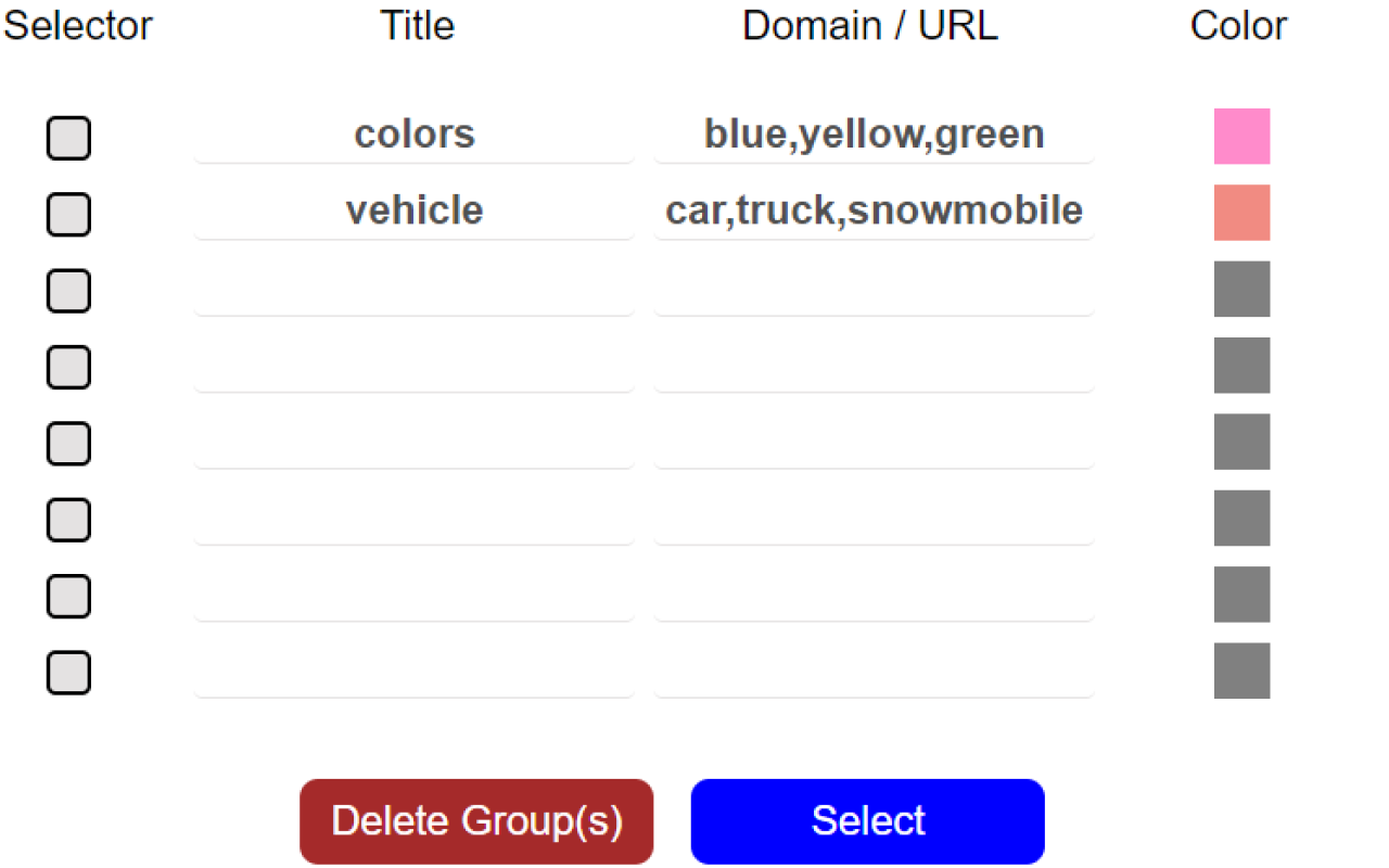 Auto Tab Groups插图