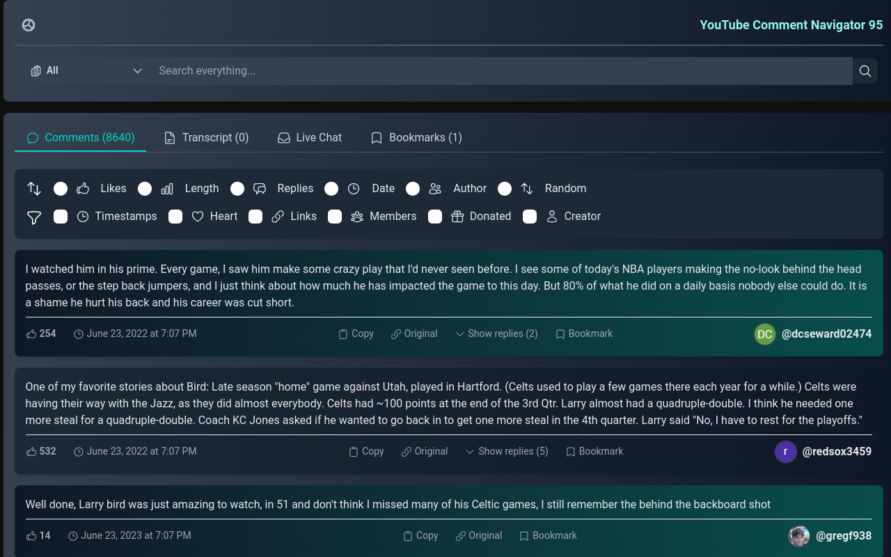 YouTube Comment Navigator 95插图 YouTube Comment Navigator 95插图