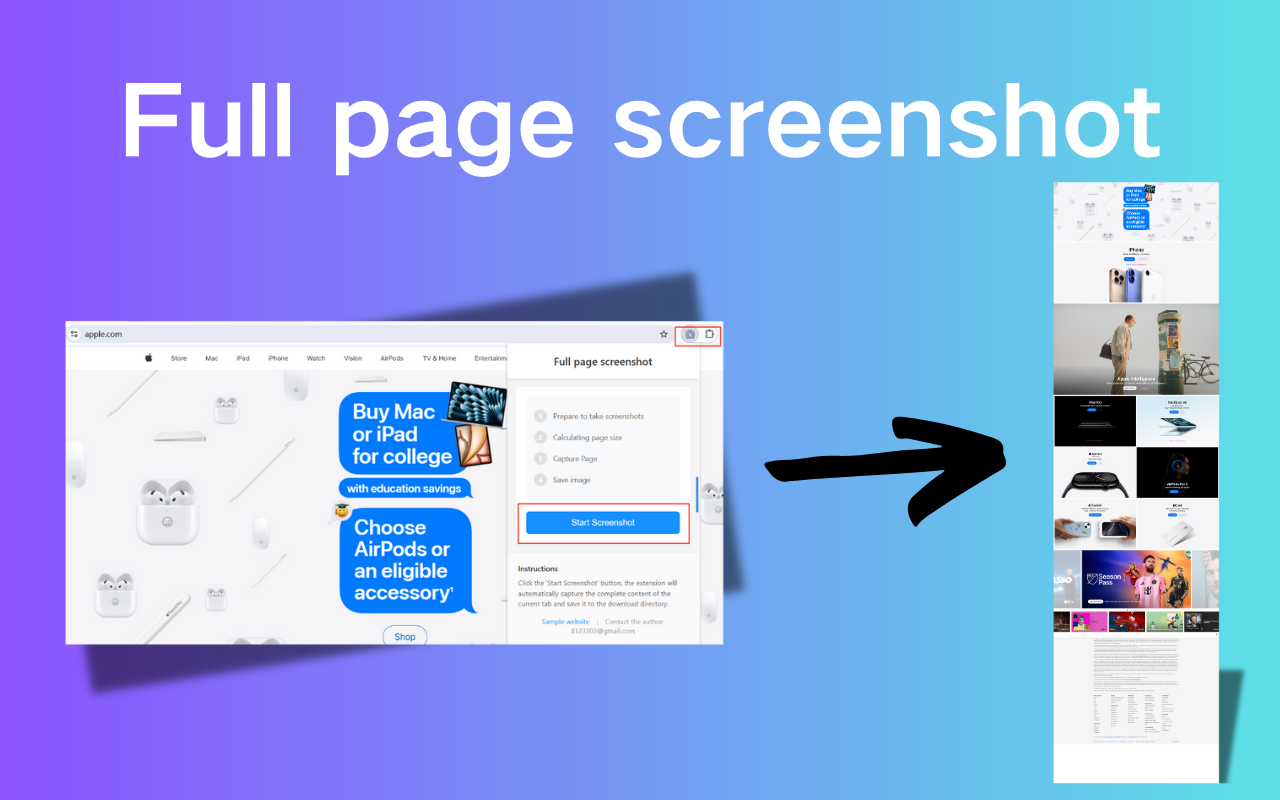可调节尺寸网页截图插图 可调节尺寸网页截图插图