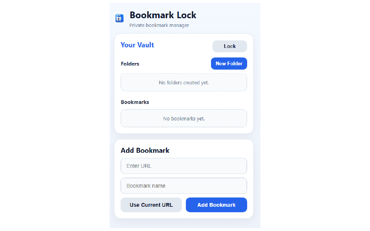 Bookmark Lock – Secure Bookmark Manager插图 Bookmark Lock – Secure Bookmark Manager插图