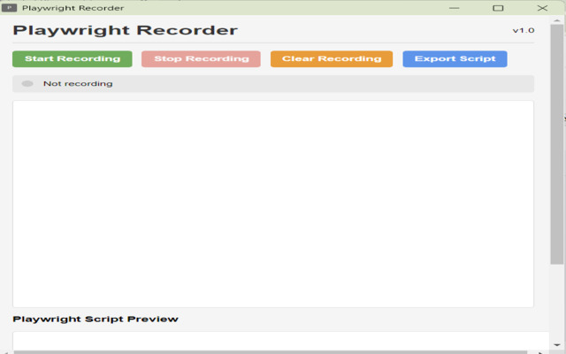 Playwright Recorder插图 Playwright Recorder插图