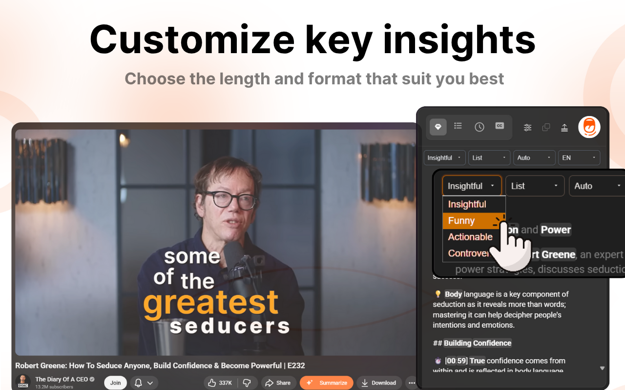 Sumrify : AI YouTube Video Summarizer插图