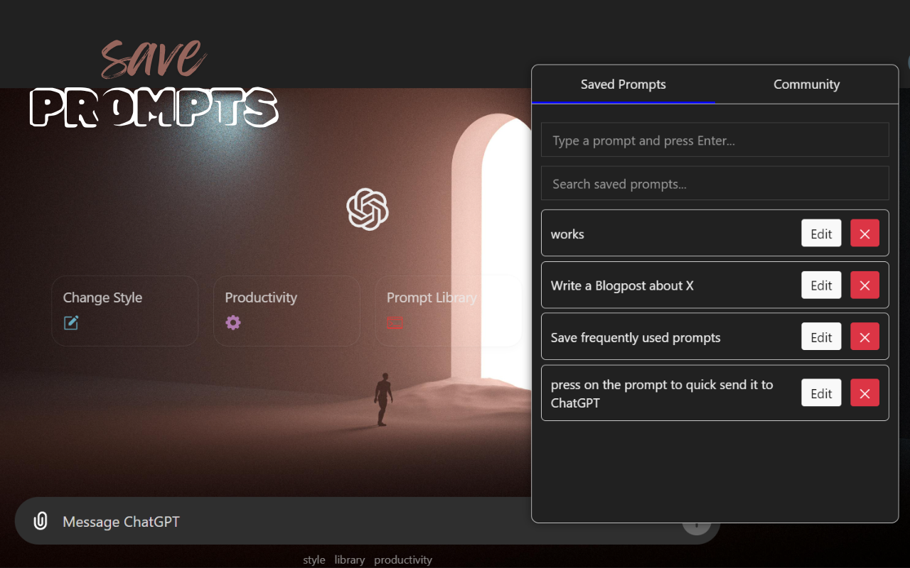 Chatsson: ChatGPT Backgrounds, To-Do, & Pomodoro插图