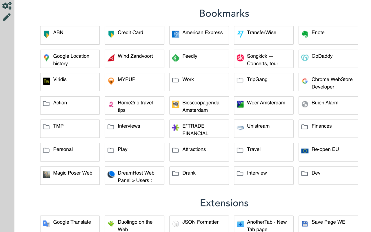 AnotherTab - New Tab page插图