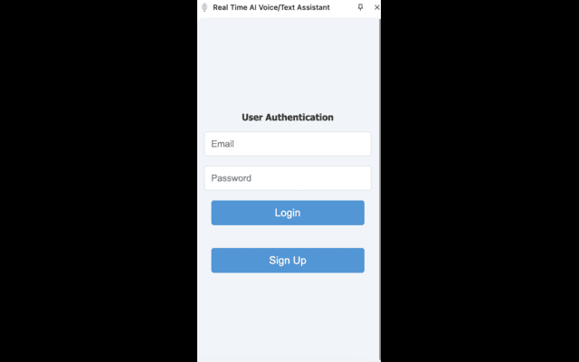 Real Time AI Voice/Text Assistant插图