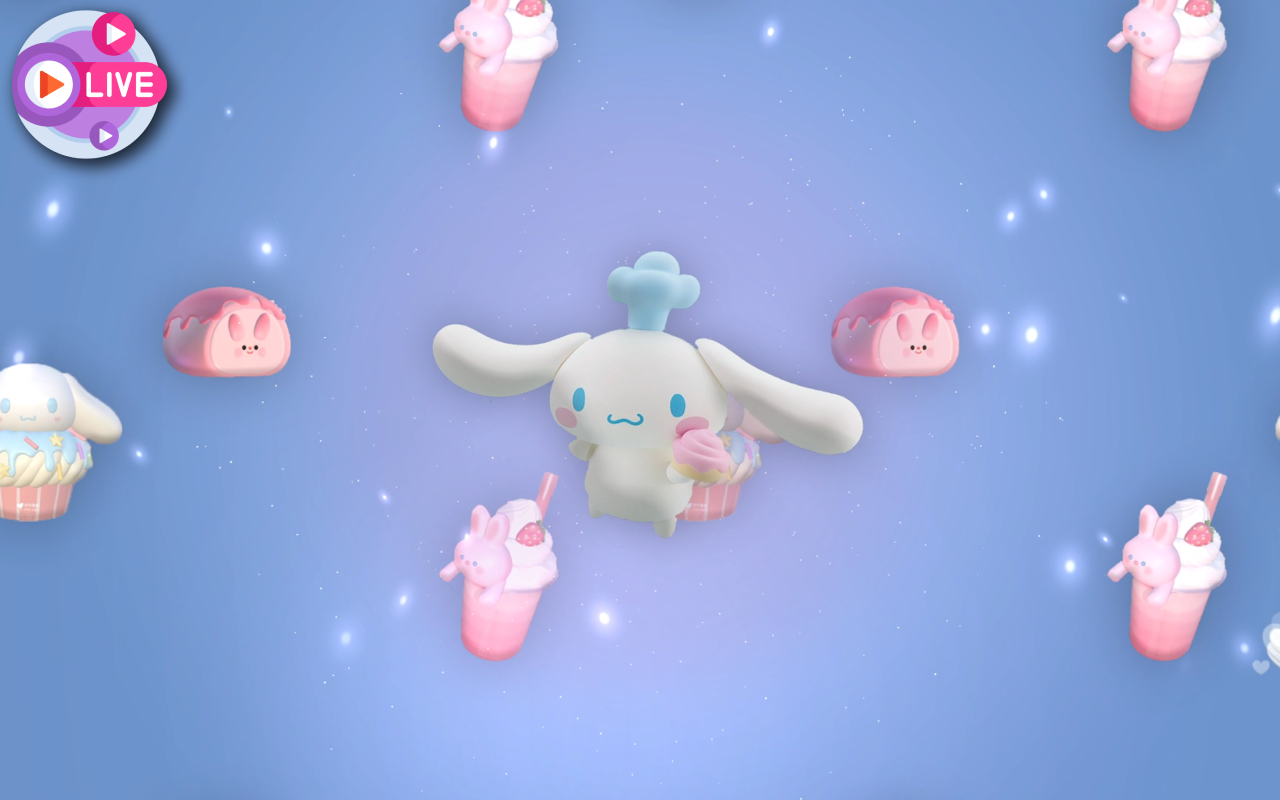 Cinnamoroll New Tab Live Wallpaper插图