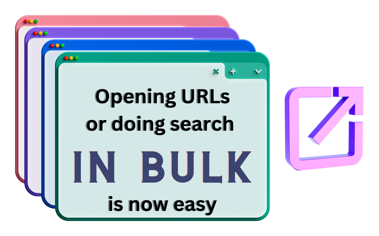 Bulk URL Opener & Bulk Search插图