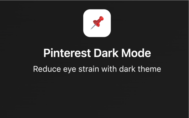 Pinterest Dark Mode - Chrome Browser and morre插图