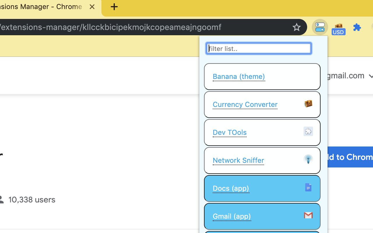 Extensions Manager插图 Extensions Manager插图