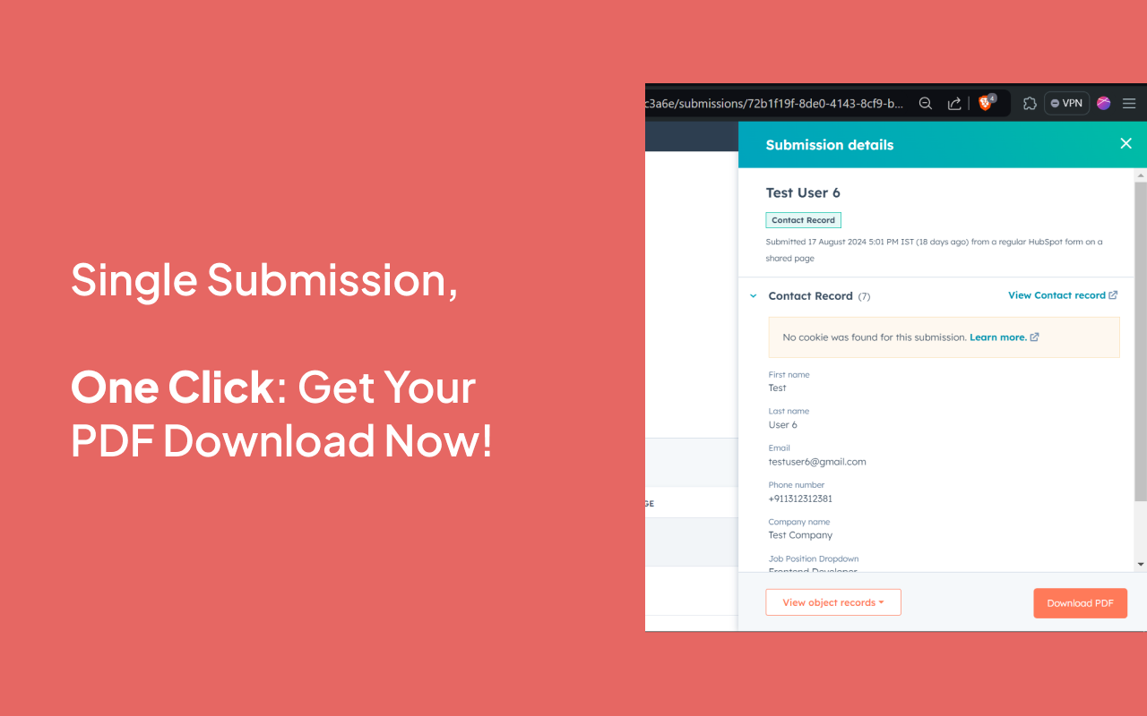 HubSpot Form Submissions Exporter插图