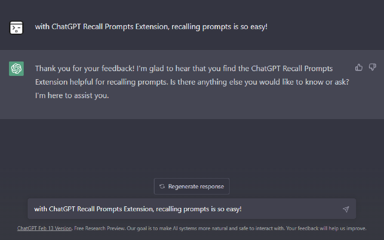 ChatGPT Recall Prompts插图 ChatGPT Recall Prompts插图