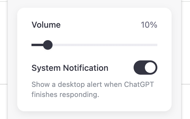 ChatGPT Notifier插图