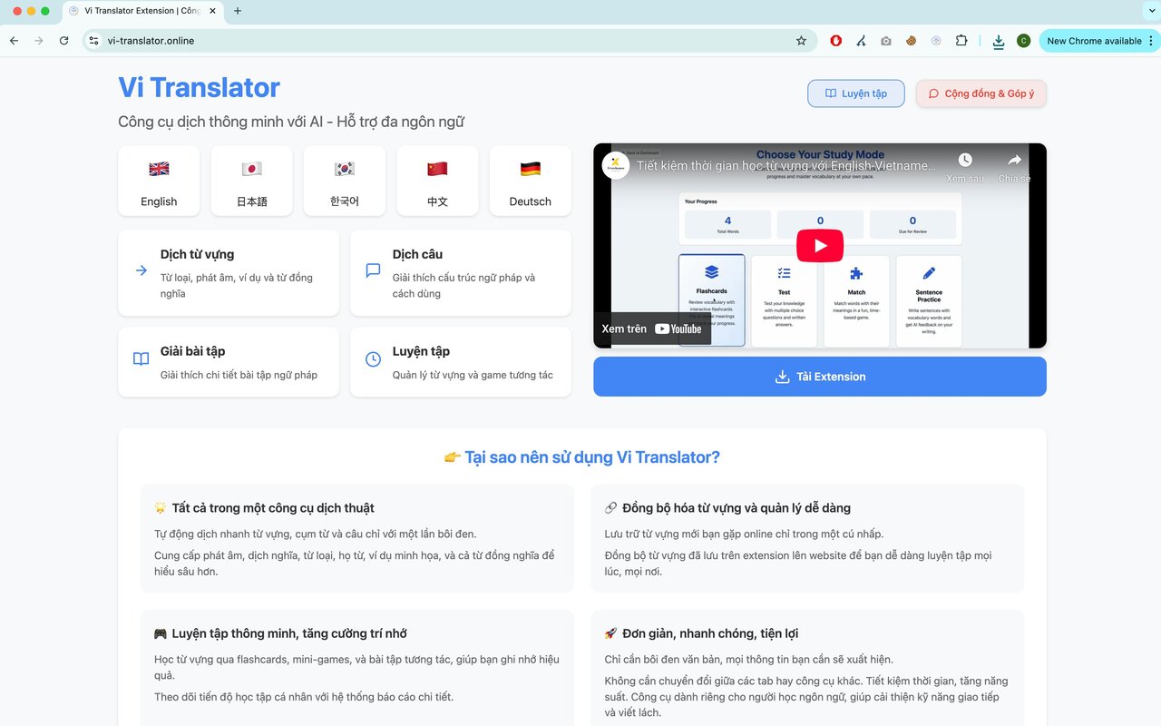 Vi Translator插图 Vi Translator插图