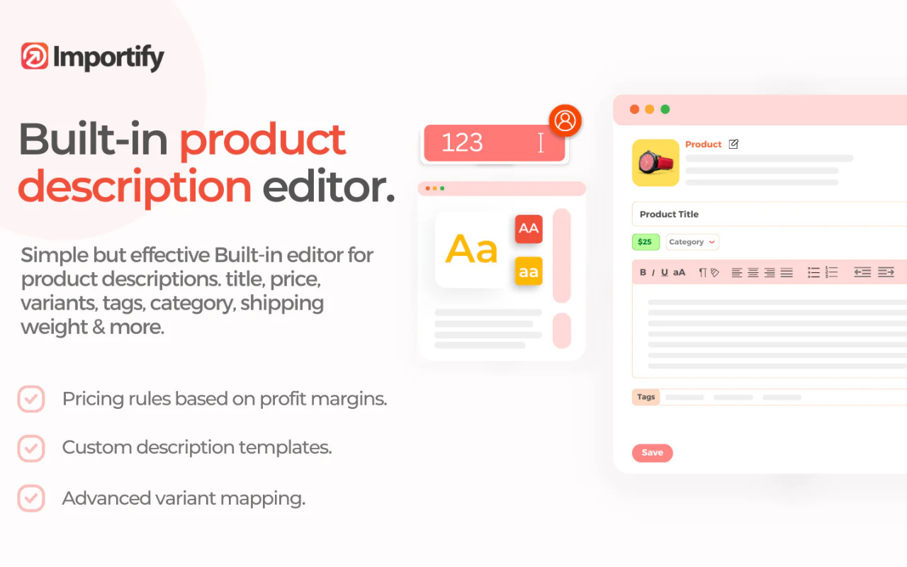 Importify - Product Importer插图 Importify - Product Importer插图