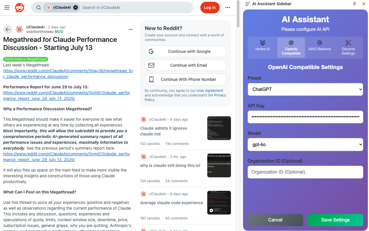 AI Assistant Sidebar插图 AI Assistant Sidebar插图