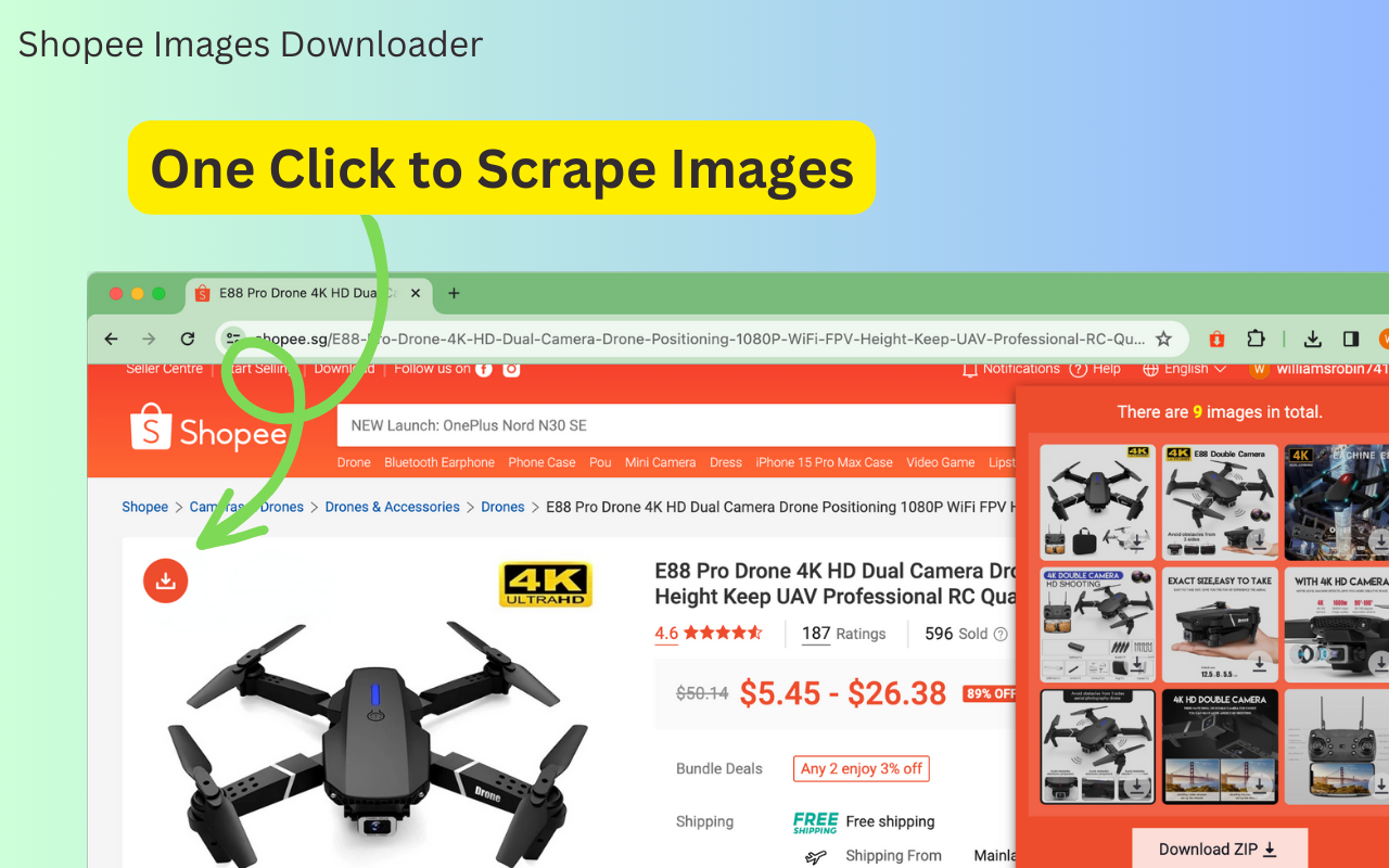 Shopee 图片下载器插图 Shopee 图片下载器插图