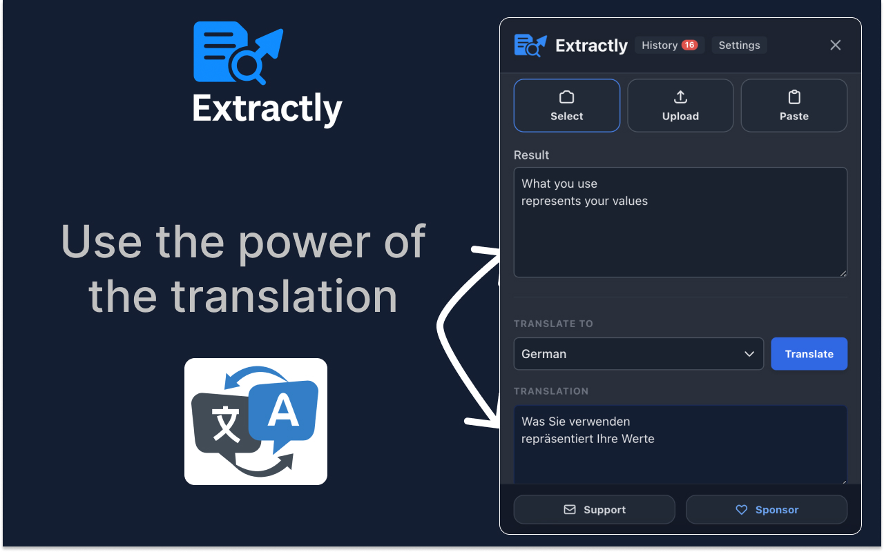 Extractly (AI Extract Text from Images)插图 Extractly (AI Extract Text from Images)插图