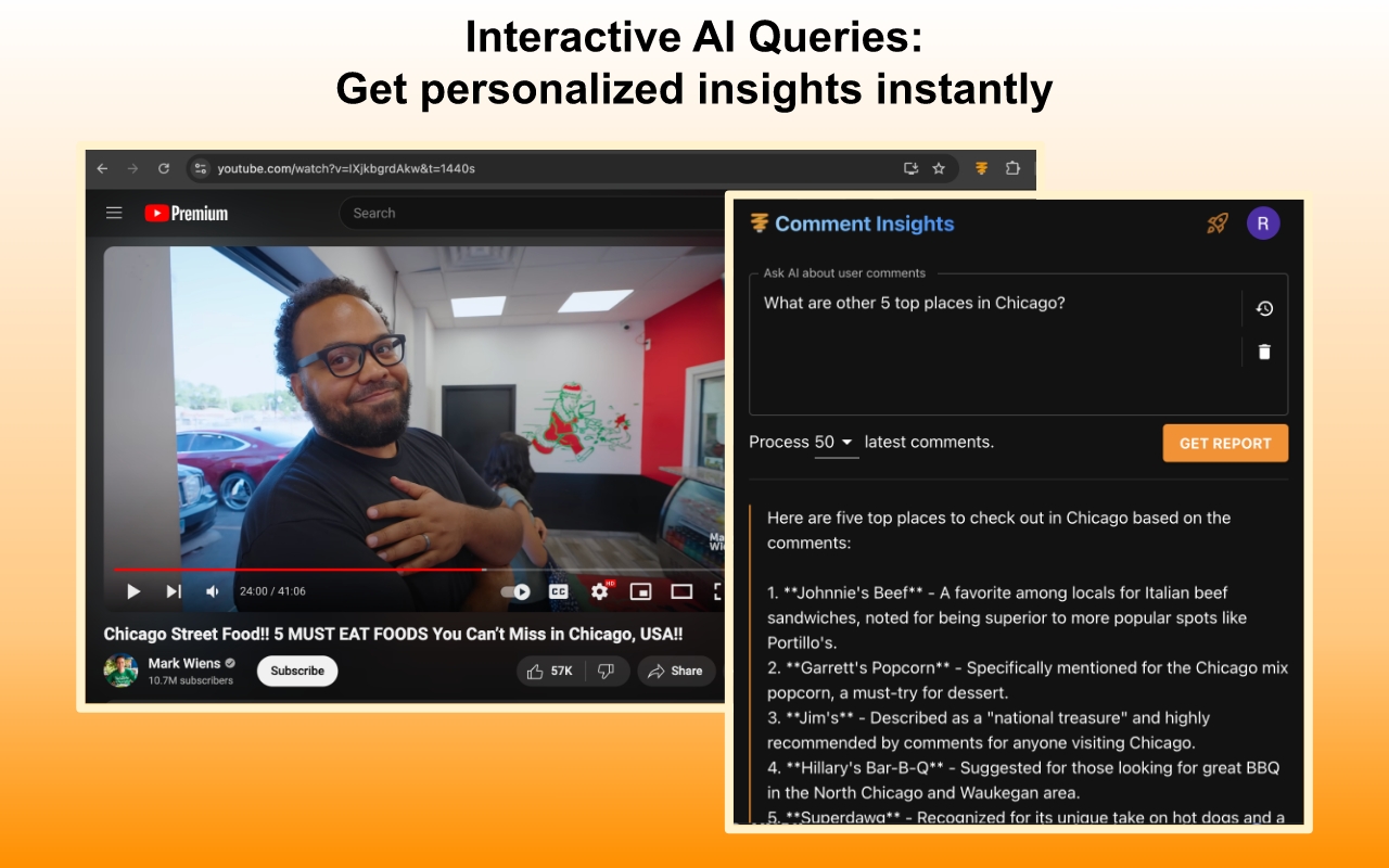 Comment Insights: Interactive AI-Powered YouTube Comment Analyzer插图 Comment Insights: Interactive AI-Powered YouTube Comment Analyzer插图