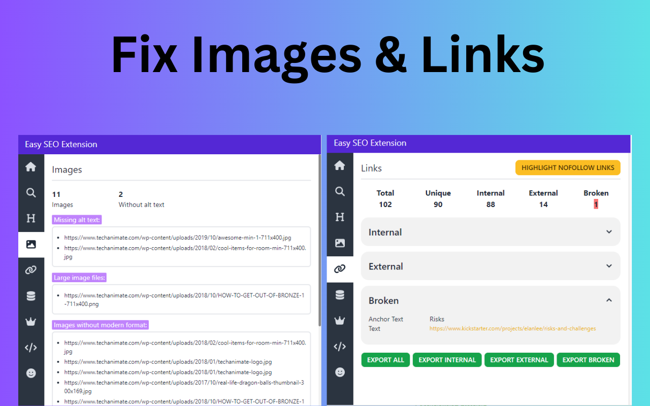 Easy SEO Extension插图 Easy SEO Extension插图