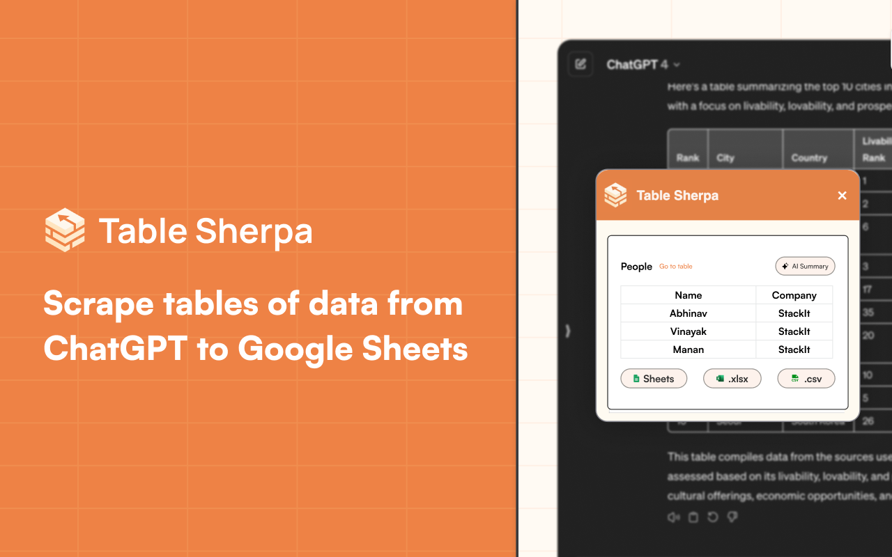 TableSherpa插图