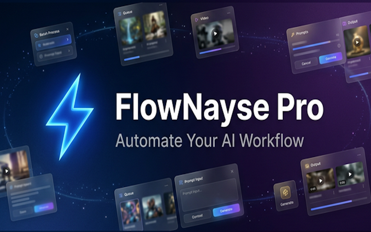 FlowNayse - Google Labs Flow 自动化插图 FlowNayse - Google Labs Flow 自动化插图