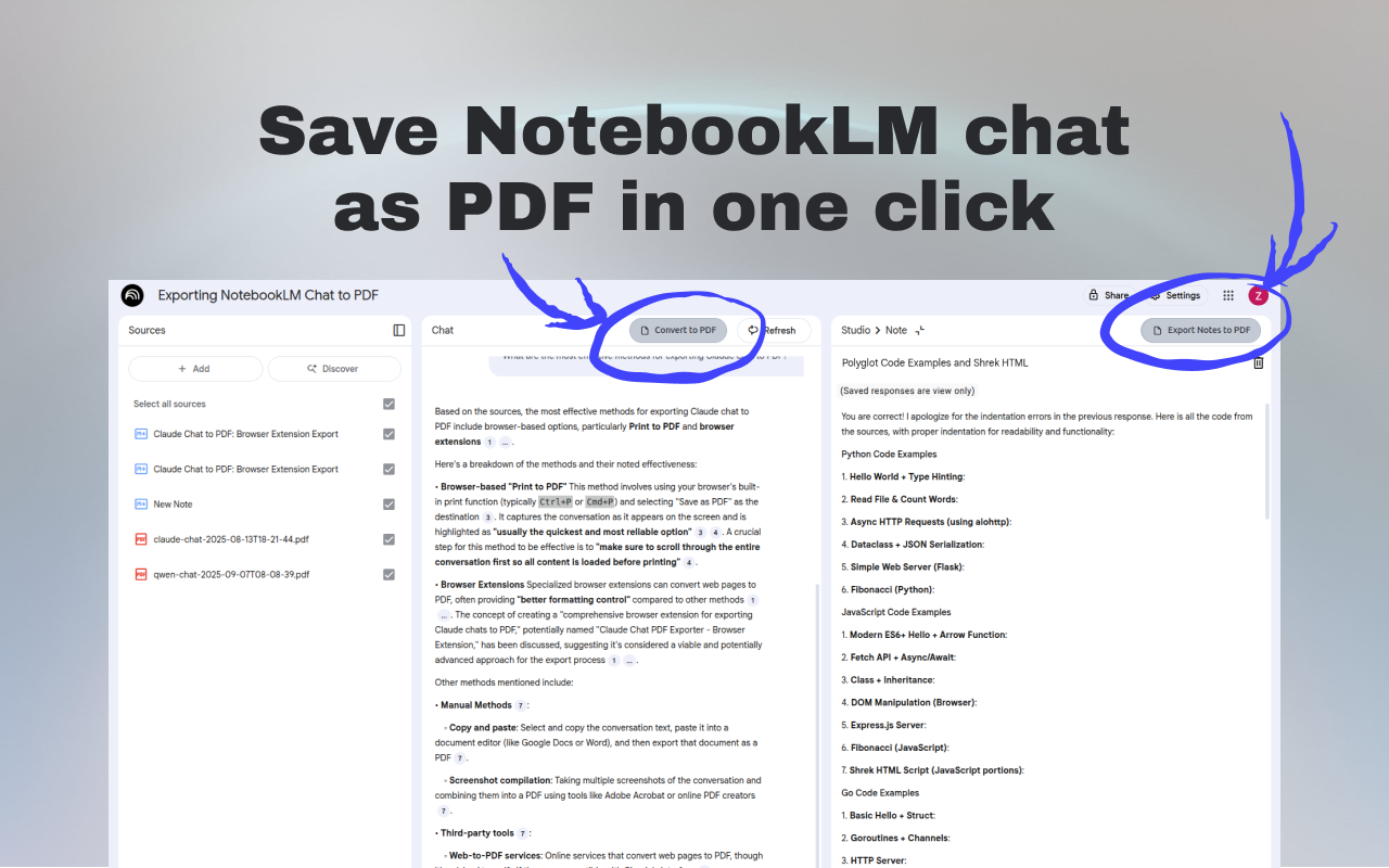 NotebookLM 转为 PDF, Word, Markdown export插图 NotebookLM 转为 PDF, Word, Markdown export插图