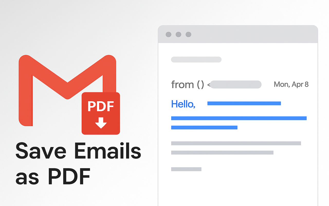 Gmail to PDF Converter插图