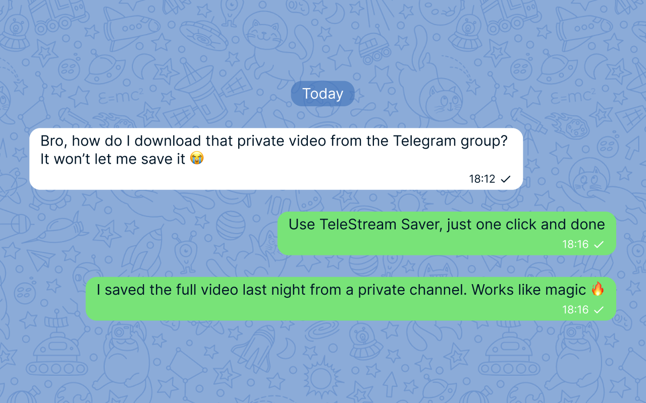 TeleStream Saver插图
