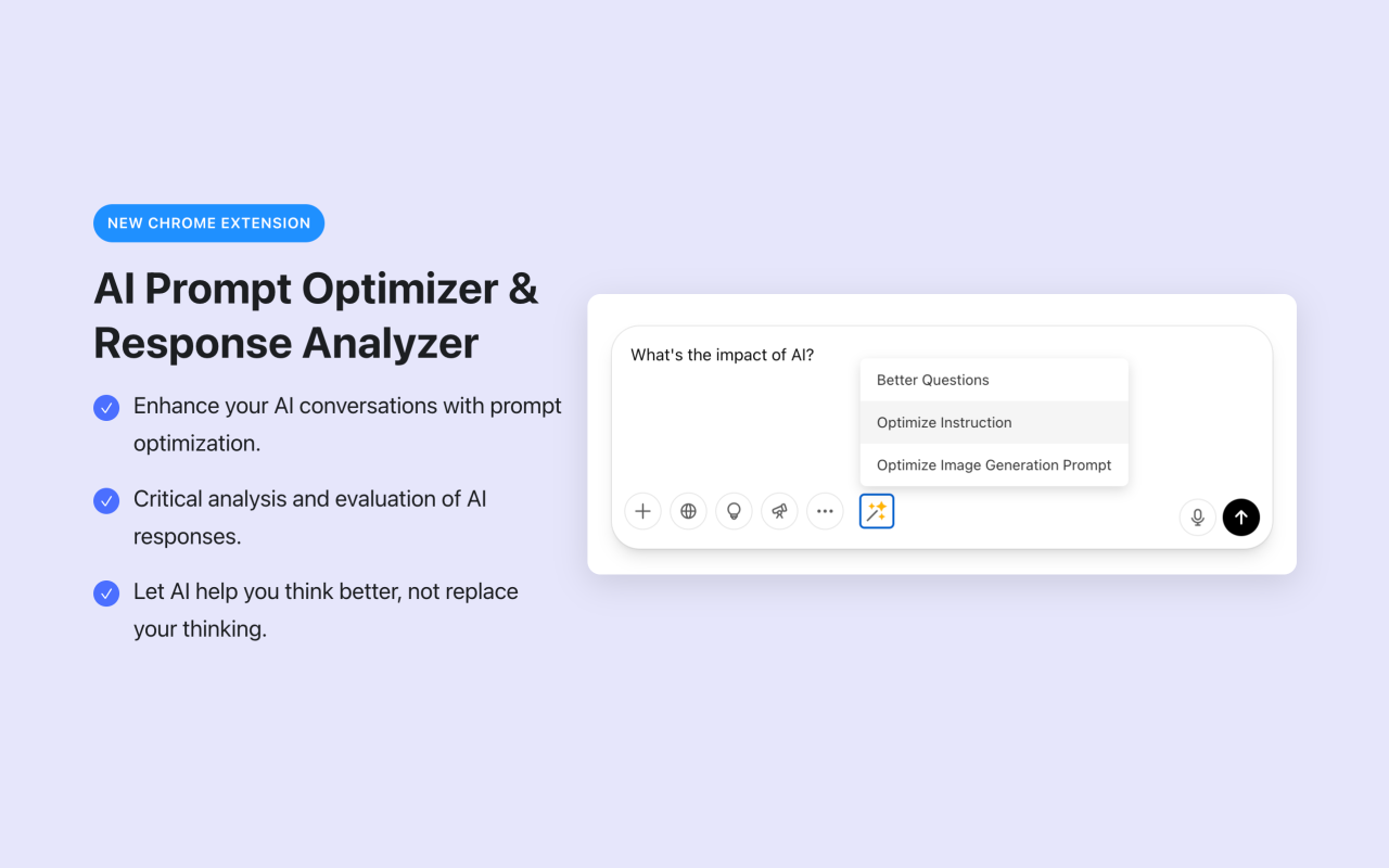 AI Prompt Optimizer插图 AI Prompt Optimizer插图