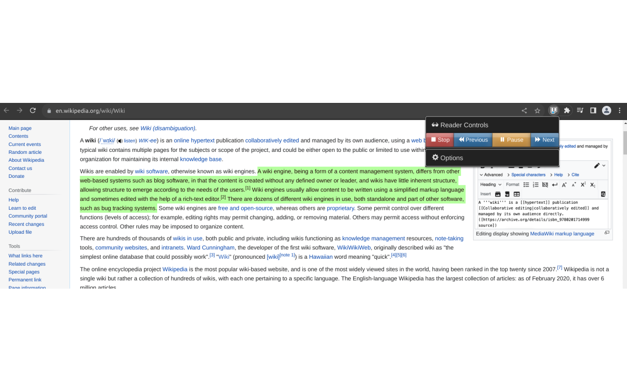 Web Page Reader TTS Text To Speech插图 Web Page Reader TTS Text To Speech插图