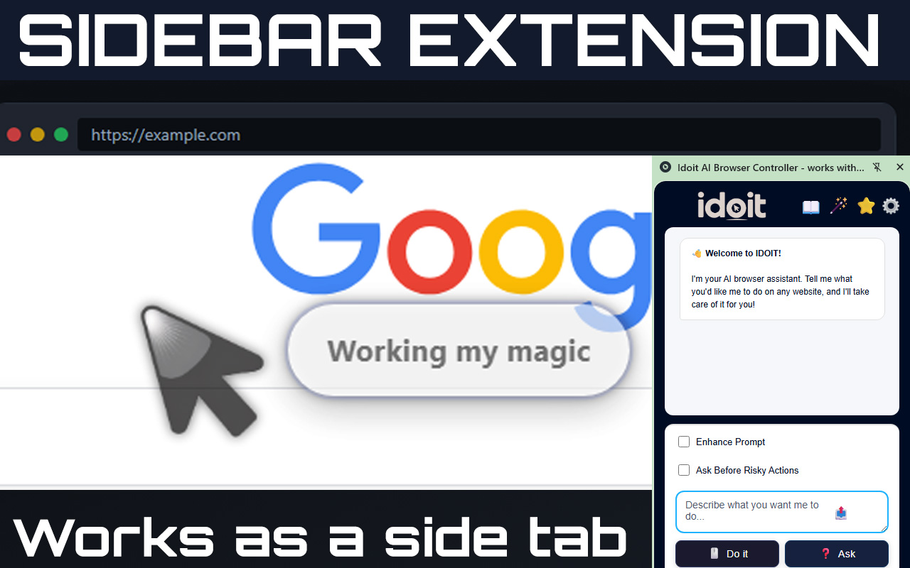Idoit AI Browser Agent插图 Idoit AI Browser Agent插图