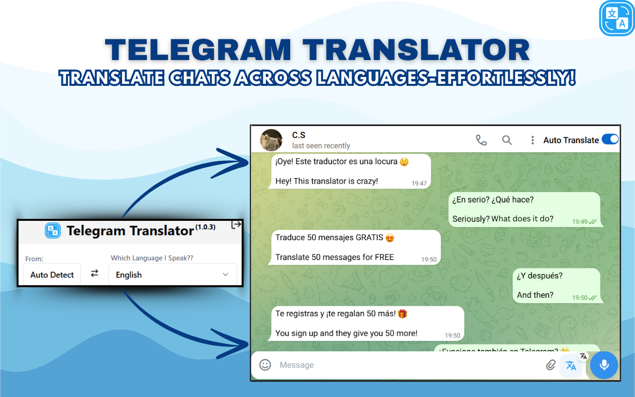 Telegram™ Web Translator插图 Telegram™ Web Translator插图