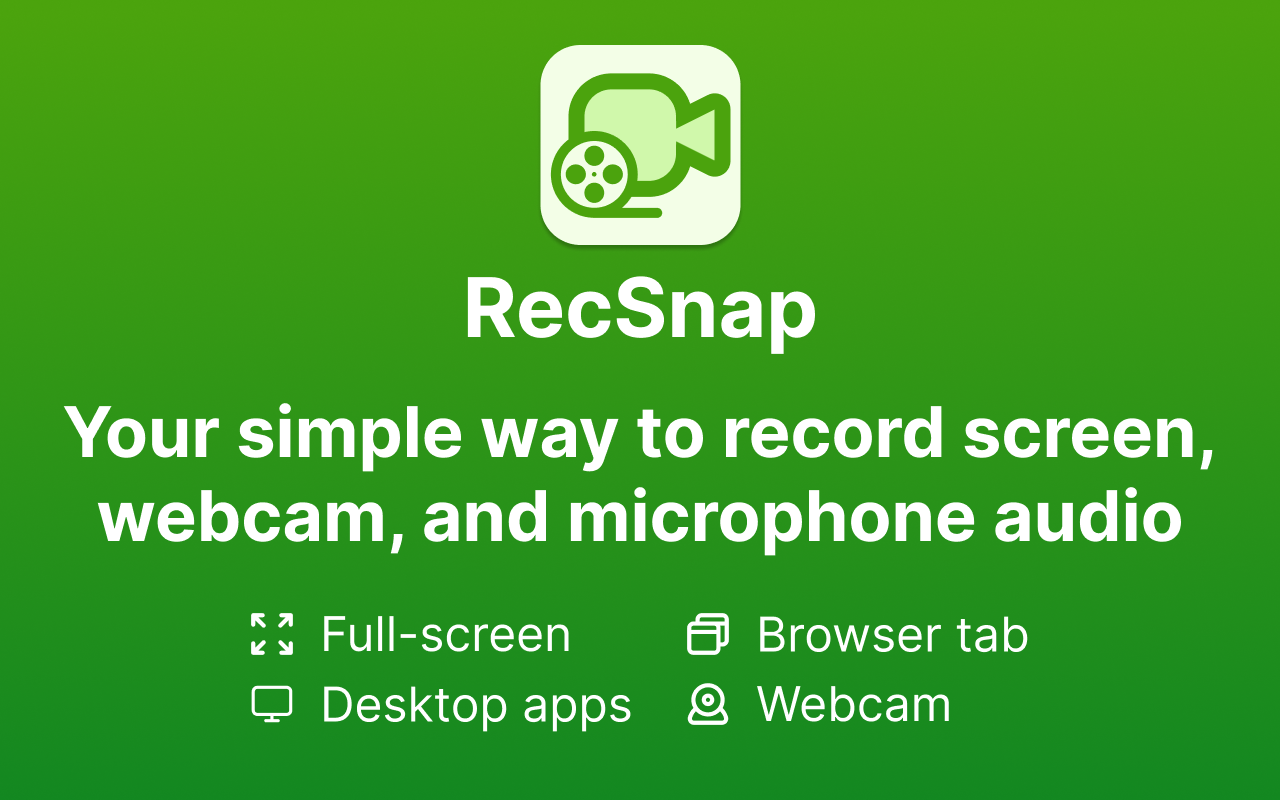 RecSnap插图 RecSnap插图