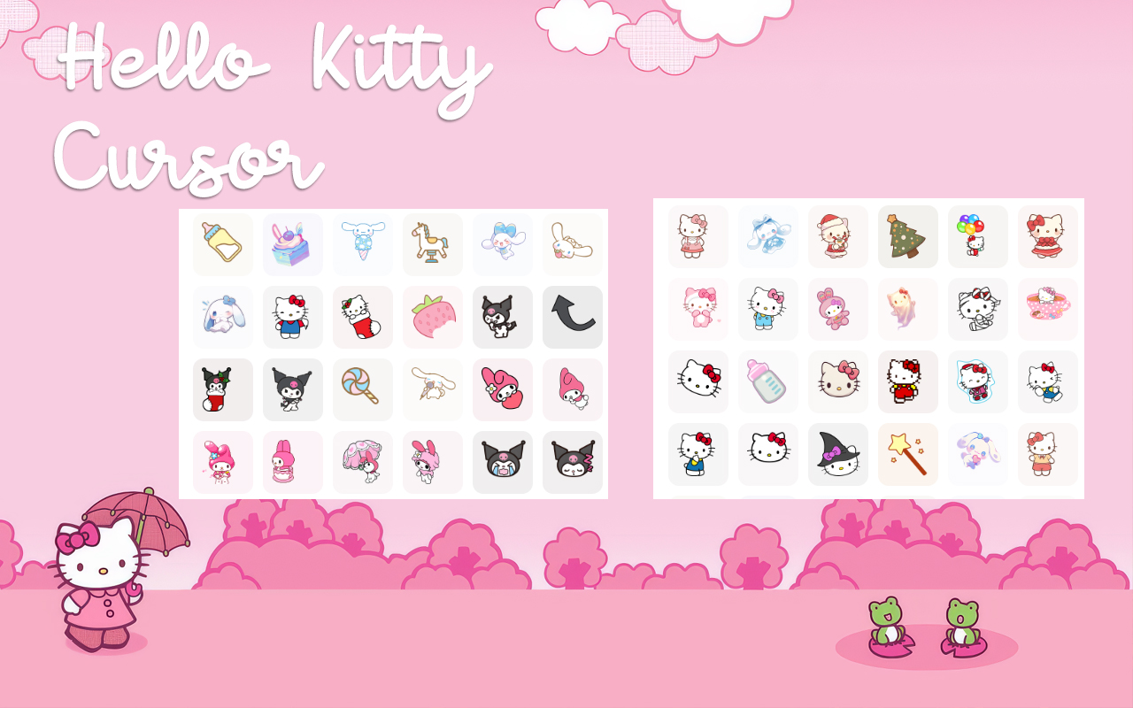 Hello Kitty Cursor插图