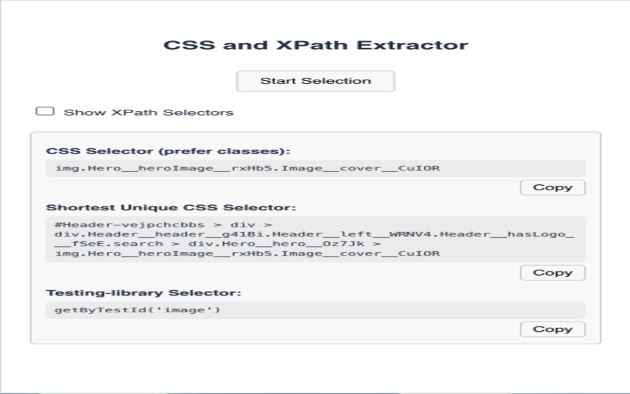 CSS and XPath Extractor插图 CSS and XPath Extractor插图