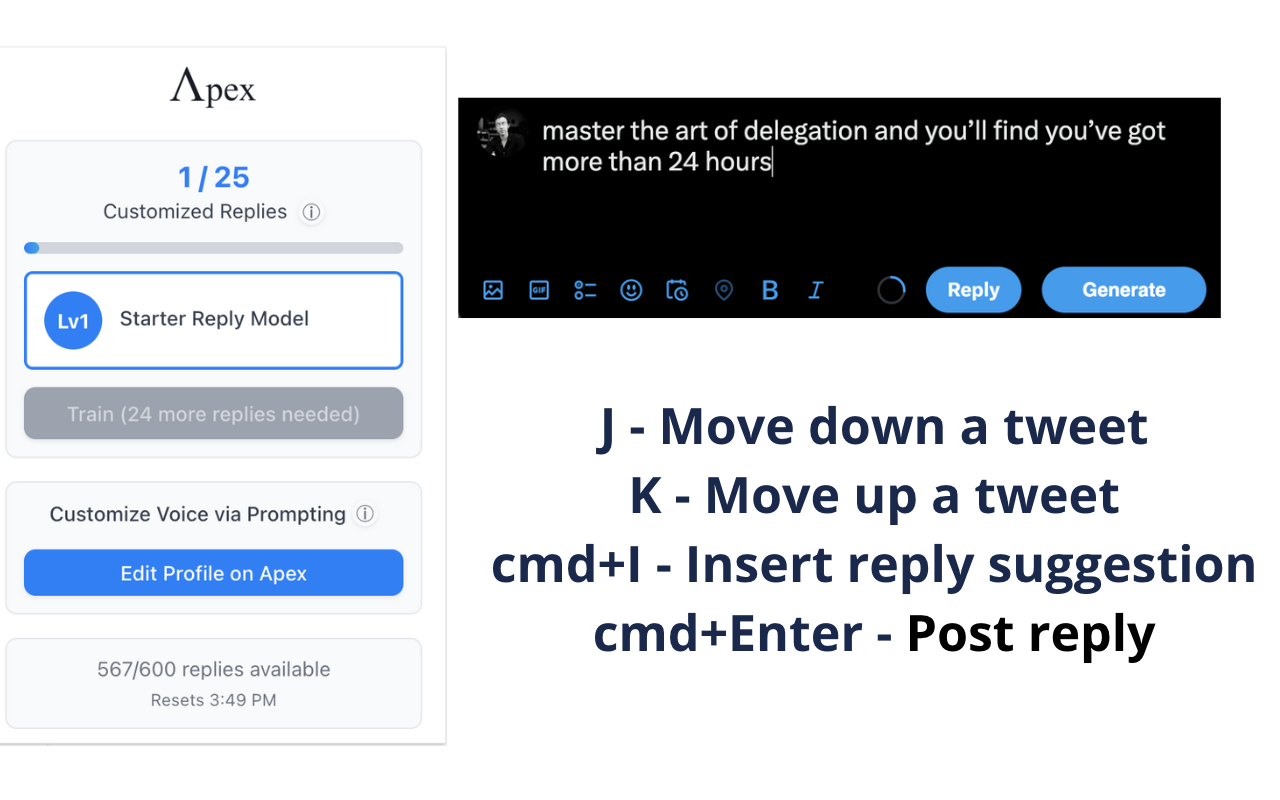 X Reply AI | Apex插图