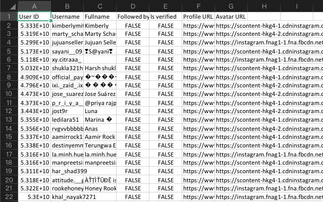 InsExport - IG关注者导出工具插图