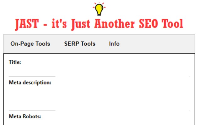 JAST - Just Another SEO Tool插图 JAST - Just Another SEO Tool插图