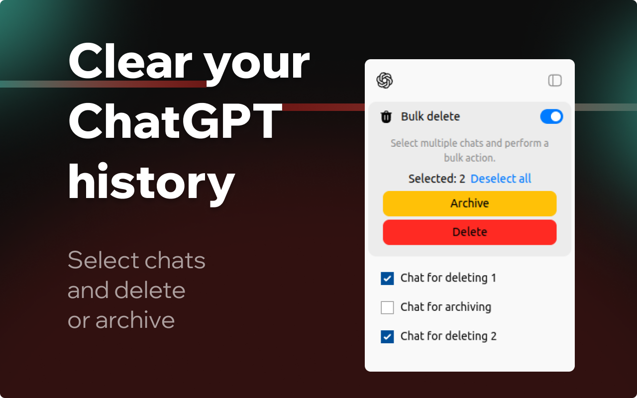 ChatGPT Delete All Chats - ChatGPT 删除所有聊天插图 ChatGPT Delete All Chats - ChatGPT 删除所有聊天插图