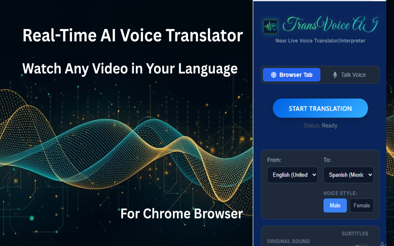 TransVoice Live Voice Translator插图 TransVoice Live Voice Translator插图